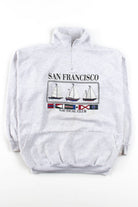 San Francisco Nautical Club Quarter Zip Sweatshirt