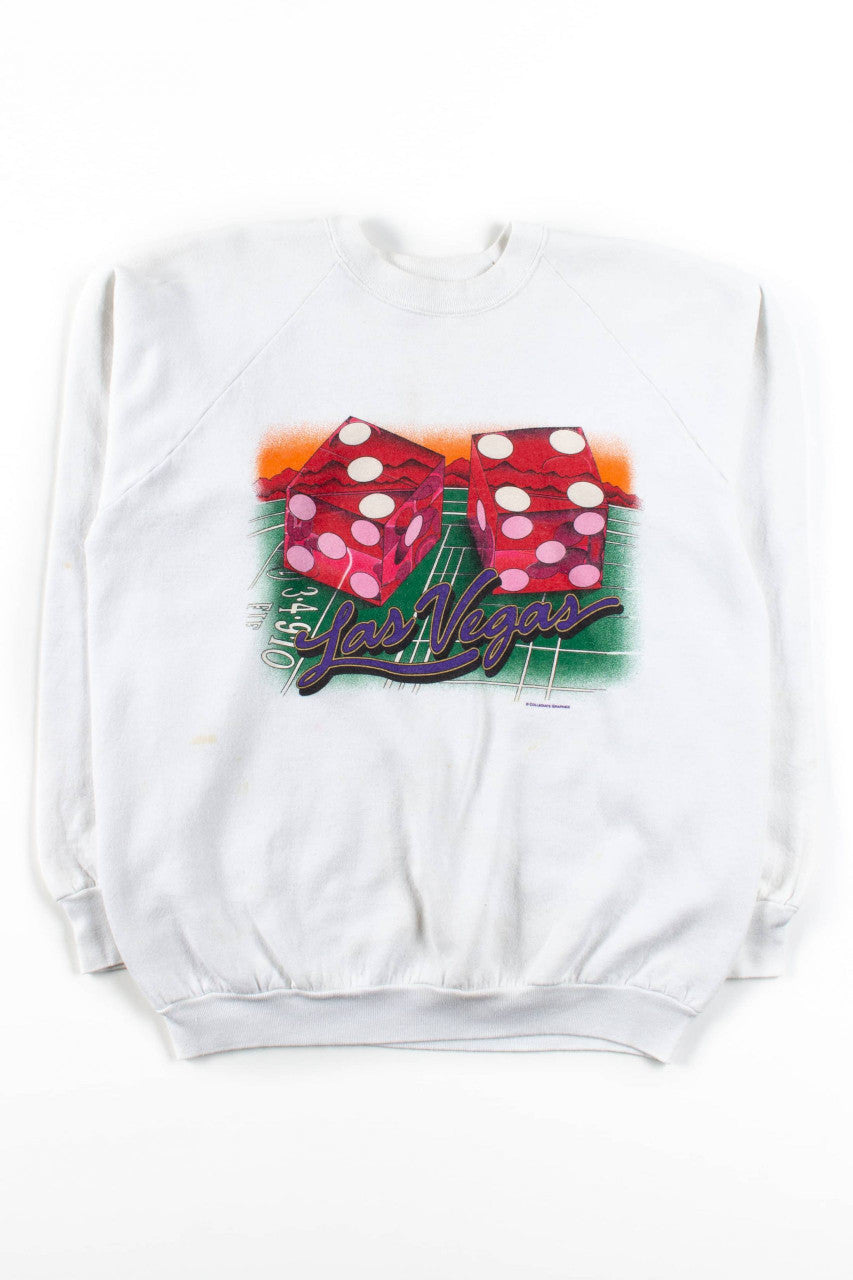 Vintage Las Vegas Dice Sweatshirt