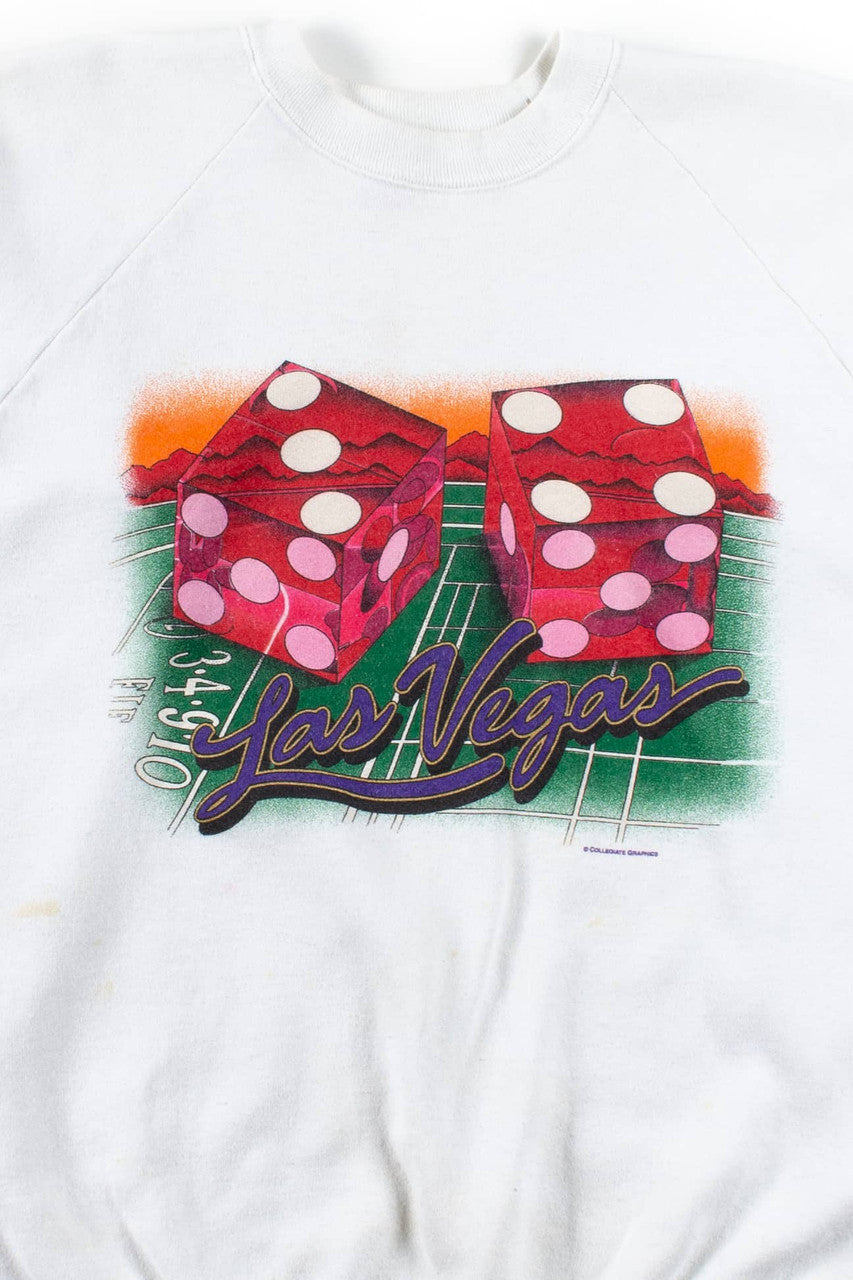 Vintage Las Vegas Dice Sweatshirt