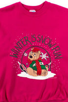 Winter Is Snow Fun Vintage Sweatshirt