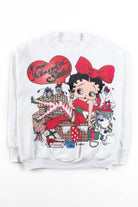Vintage Betty Boop Christmas Sweatshirt (1995)