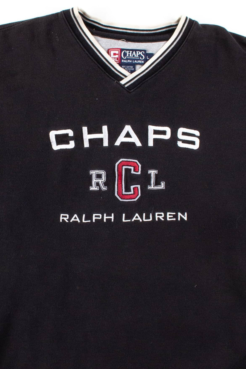 Vintage Chaps V-Neck Sweatshirt