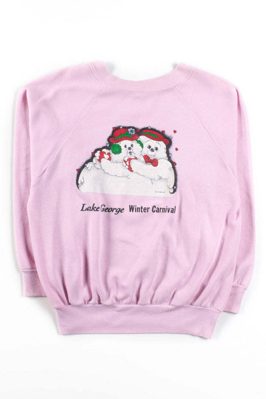 Vintage Lake George Winter Carnival Sweatshirt (1985)