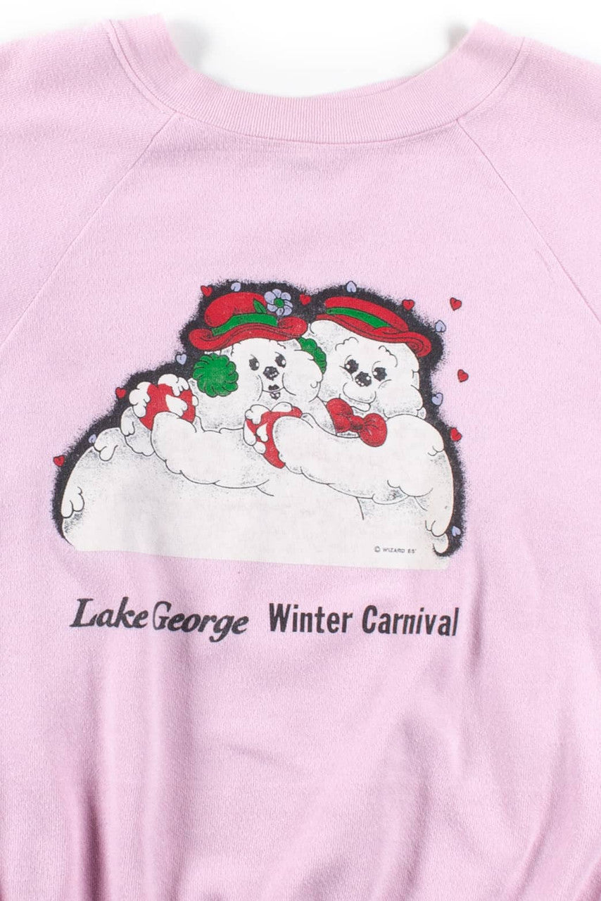 Vintage Lake George Winter Carnival Sweatshirt (1985)