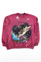 Paint Stained Vintage Wolf Mountain Sweatshirt