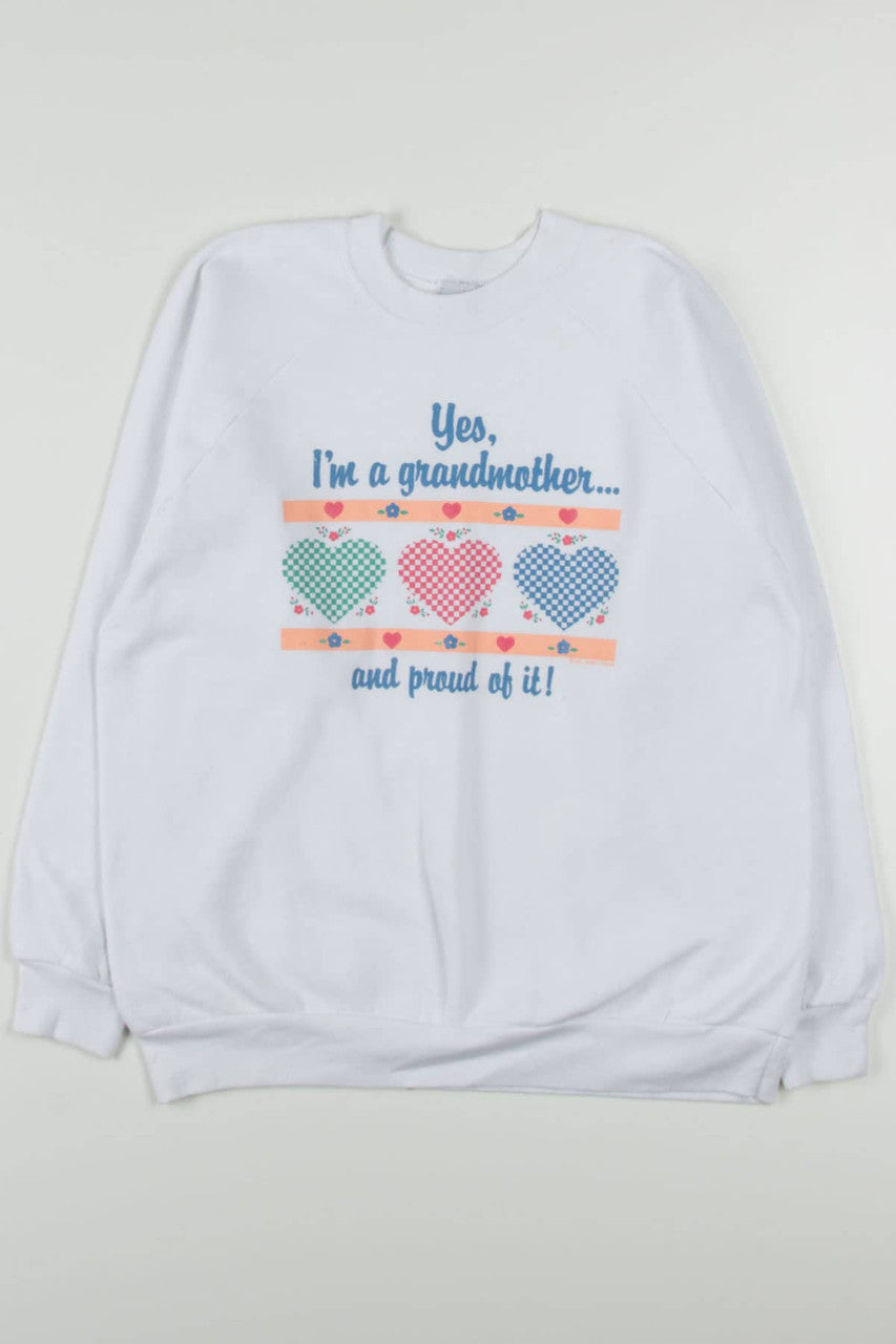 Yes, I'm a Grandmother Sweatshirt 1