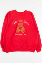 Vintage Saks Fifth Avenue Teddy Bear Club Sweatshirt