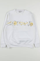 Vintage Embroidered Confetti Sweatshirt