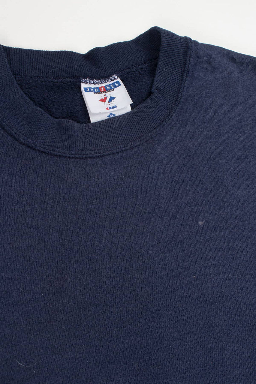 Navy Jerzees Sweatshirt