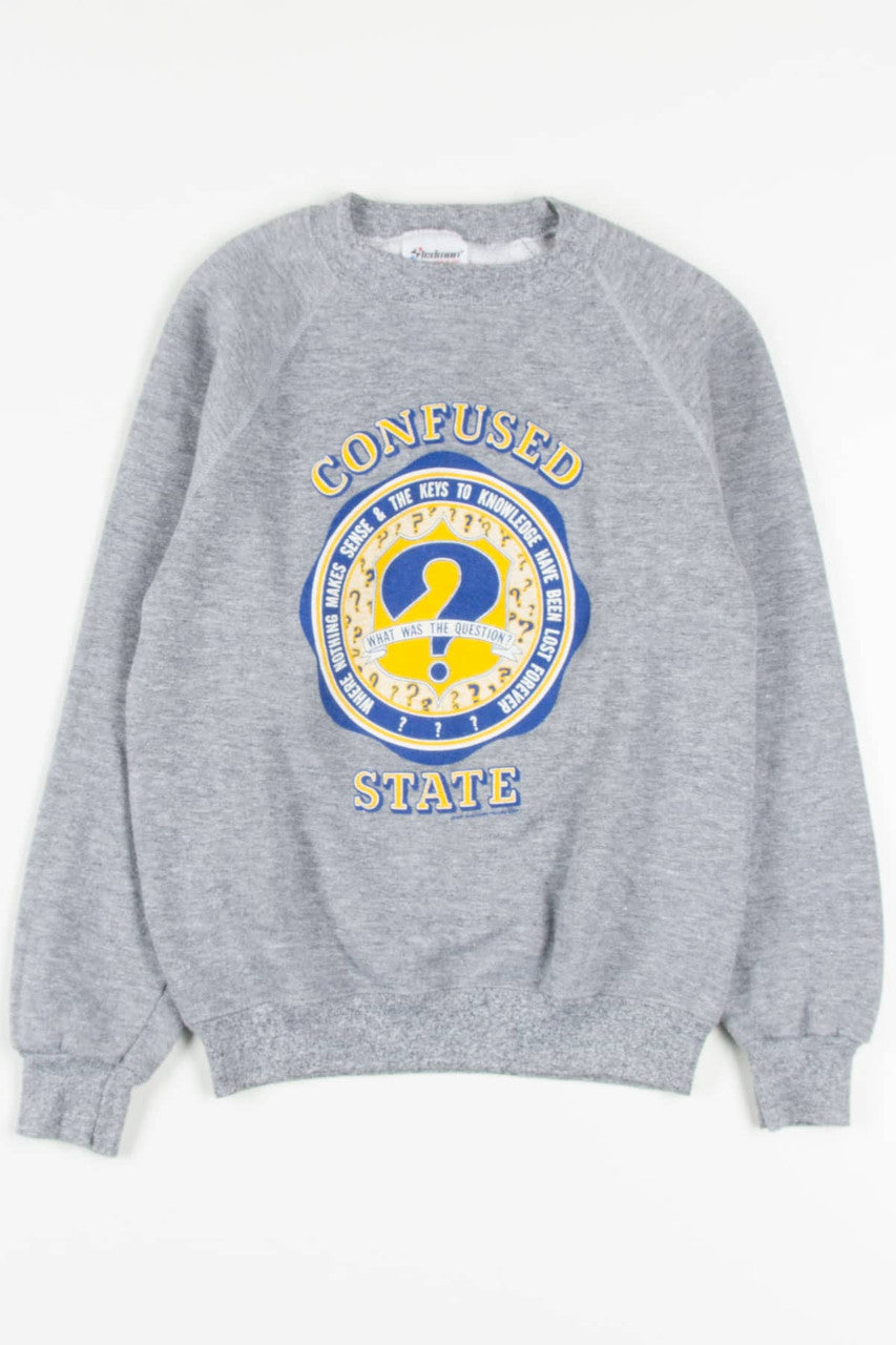 Vintage Confused State Sweatshirt