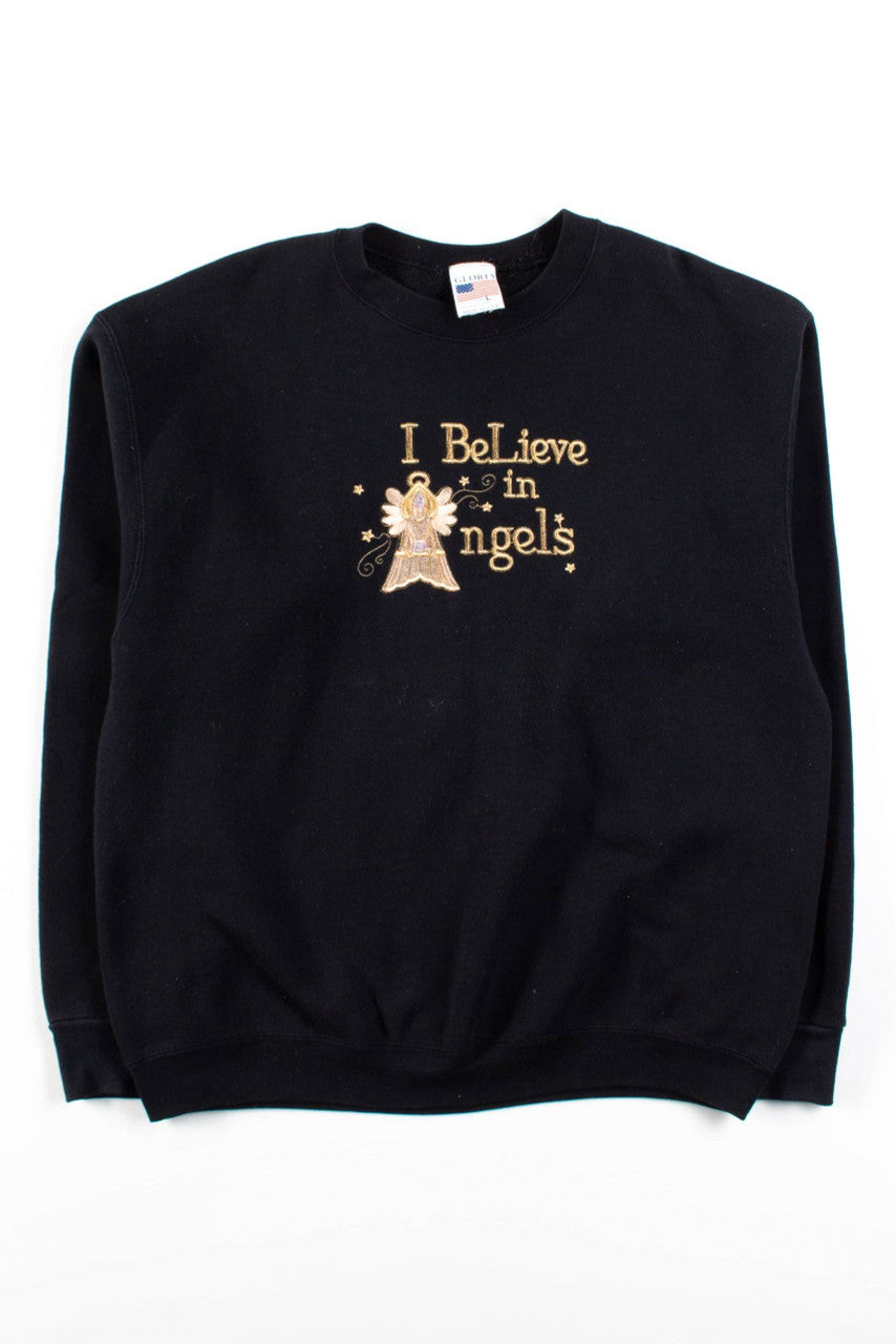 I BeLieve In Angels Vintage Sweatshirt