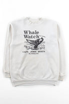 Capt. John Boats Whale Watch Vintage Sweatshirt