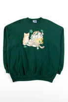 Vintage Kittens & Flowers Sweatshirt