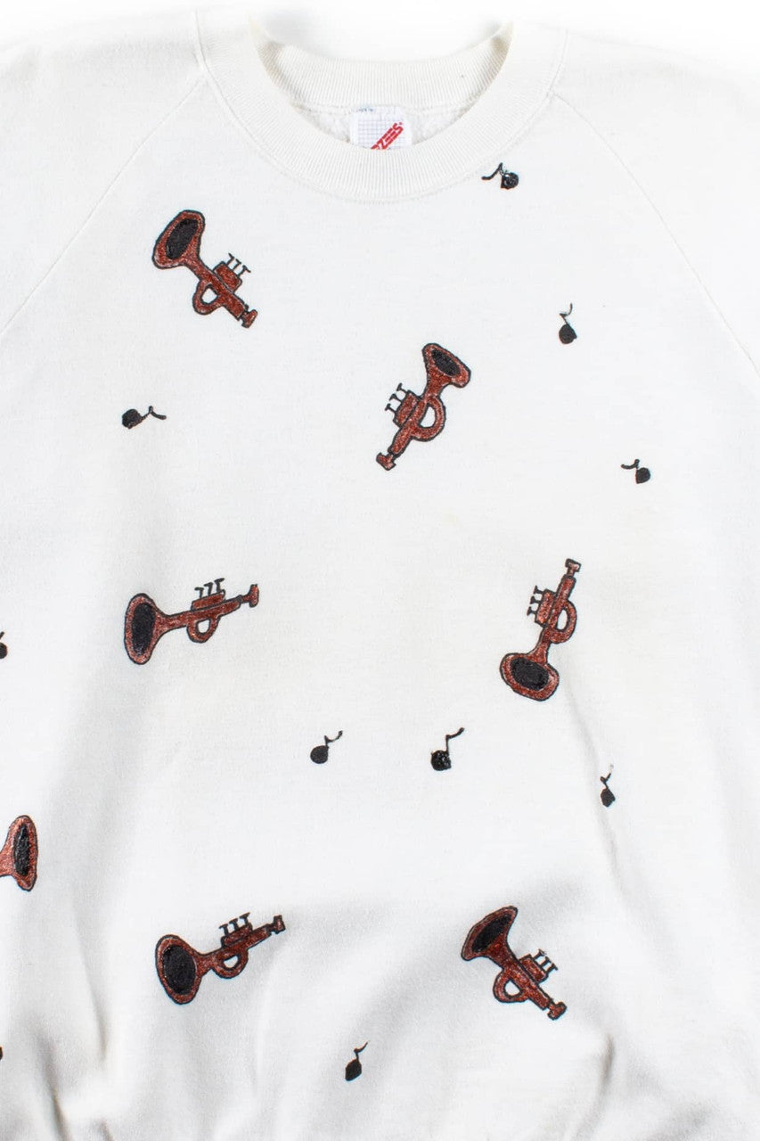 Glitter Trumpets Vintage Sweatshirt
