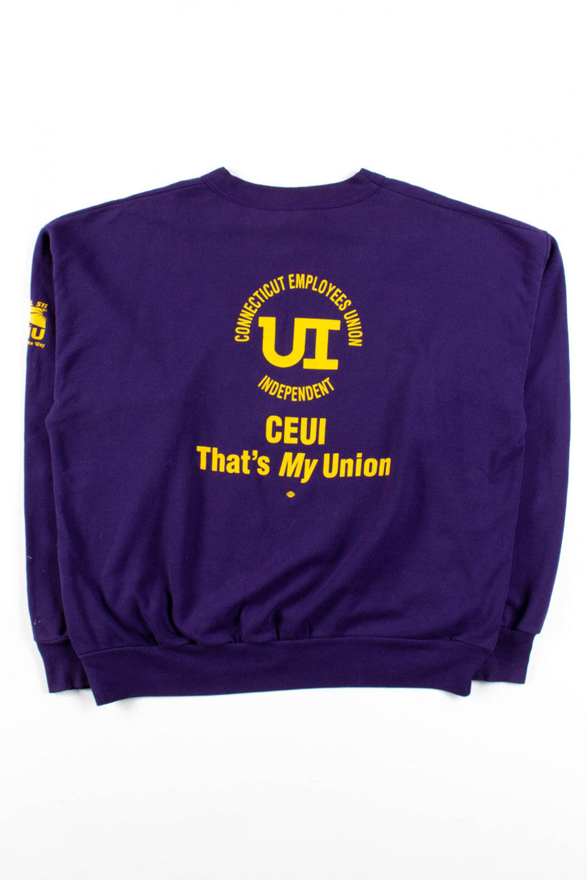 Connecticut Employees Union Independent Vintage Sweatshirt