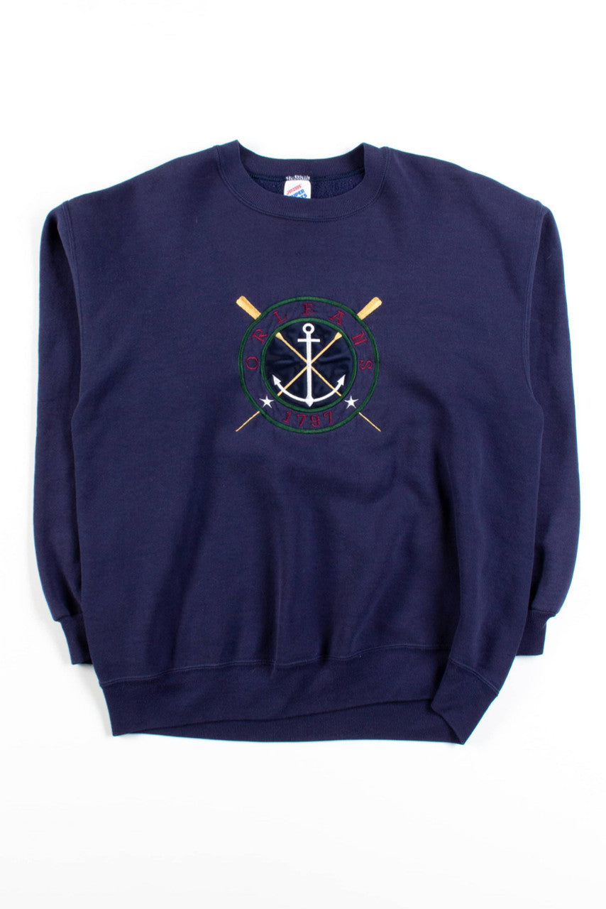 Vintage Orleans Anchor Sweatshirt