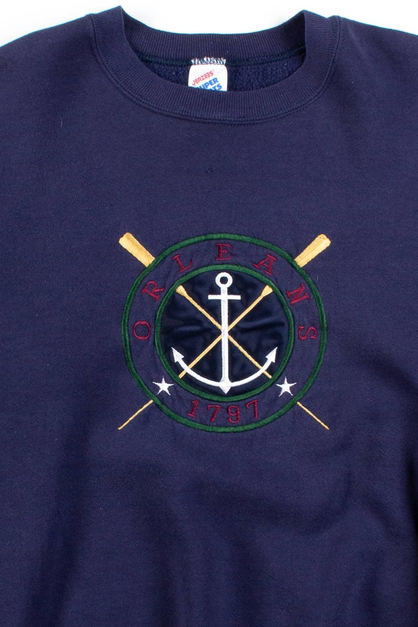 Vintage Orleans Anchor Sweatshirt