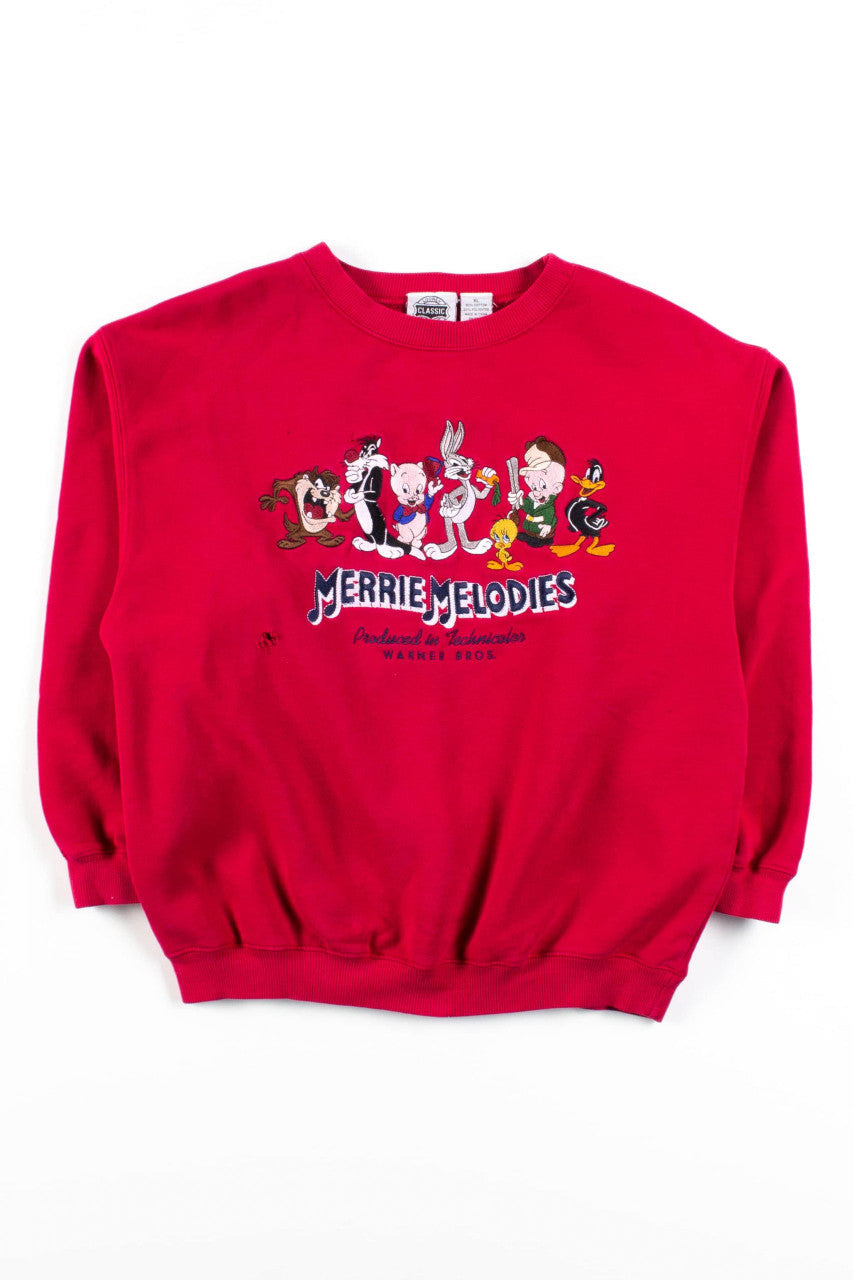 Vintage Looney Tunes Merrie Melodies Sweatshirt