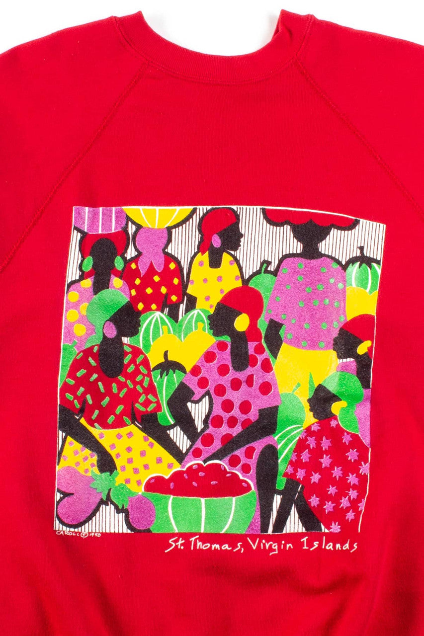 Vintage St. Thomas, Virgin Islands Sweatshirt (1990)