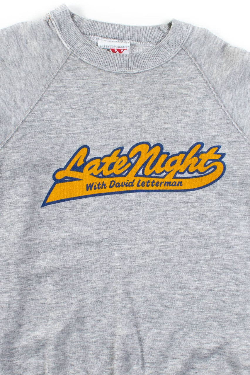 Vintage Late Night With David Lettermen Sweatshirt