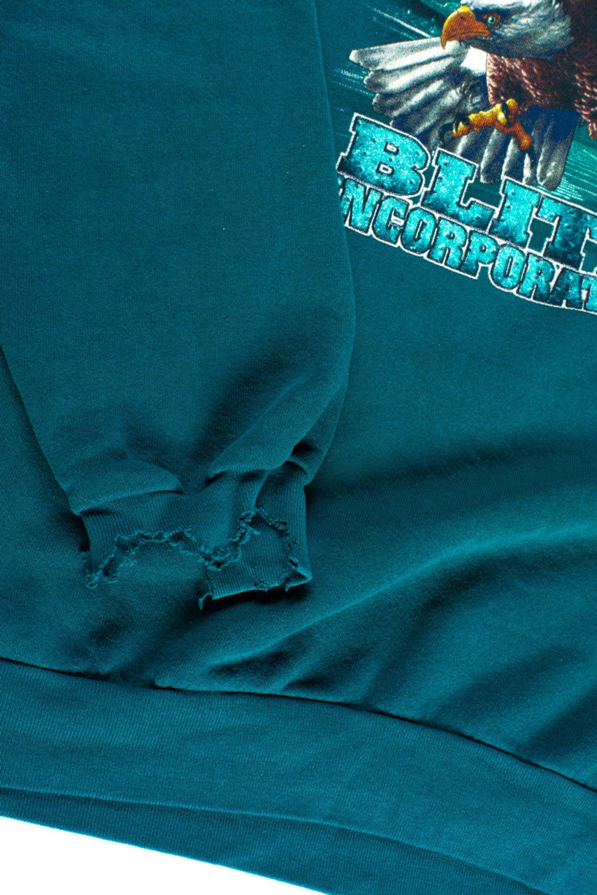 Philadelphia Eagles Blitz Inc. Vintage Sweatshirt