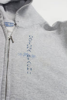 Faded Daytona Beach Zip Up Hoodie