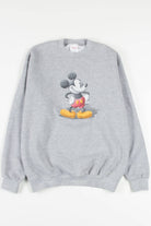 Rubber Printed Mickey Mouse Disney Sweatshirt