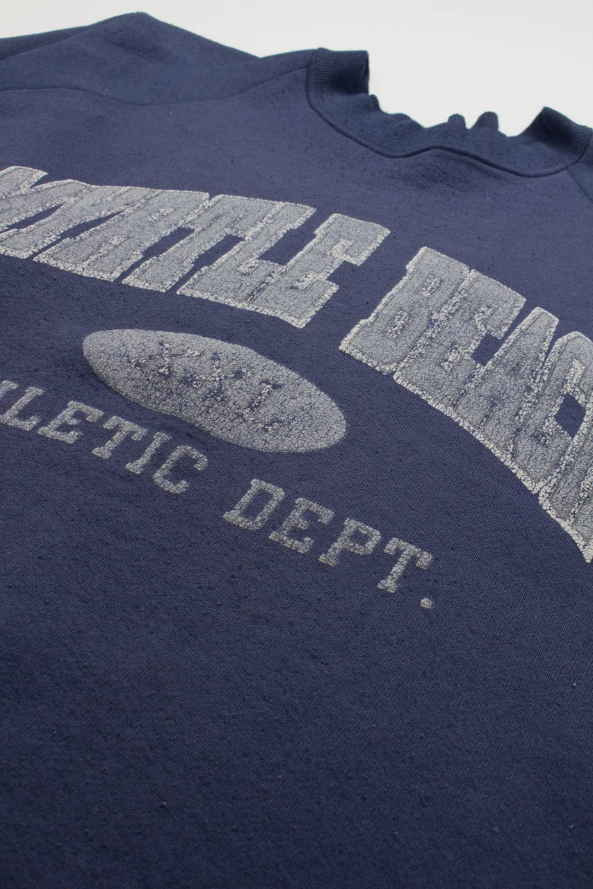 Distressed Myrtle Beach Athletic Dept. Sweatshirt