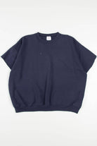 Navy Cut Sleeves Tultex Sweatshirt