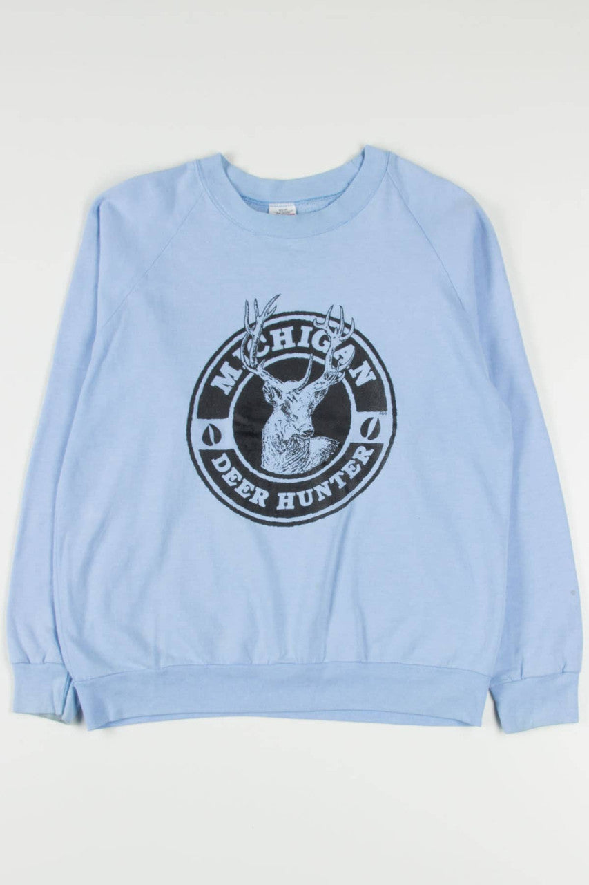 Vintage Michigan Deer Hunter Sweatshirt