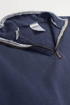 Navy Tultex Zip Up Sweatshirt
