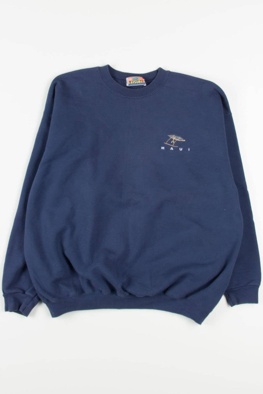 Embroidered Maui Sweatshirt