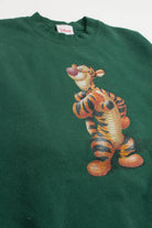 Rubber Printed Tigger Disney Sweatshirt