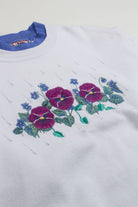 Garden Pansies Sweatshirts