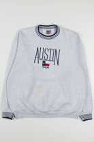 Austin Texas Knit Collar Sweatshirt