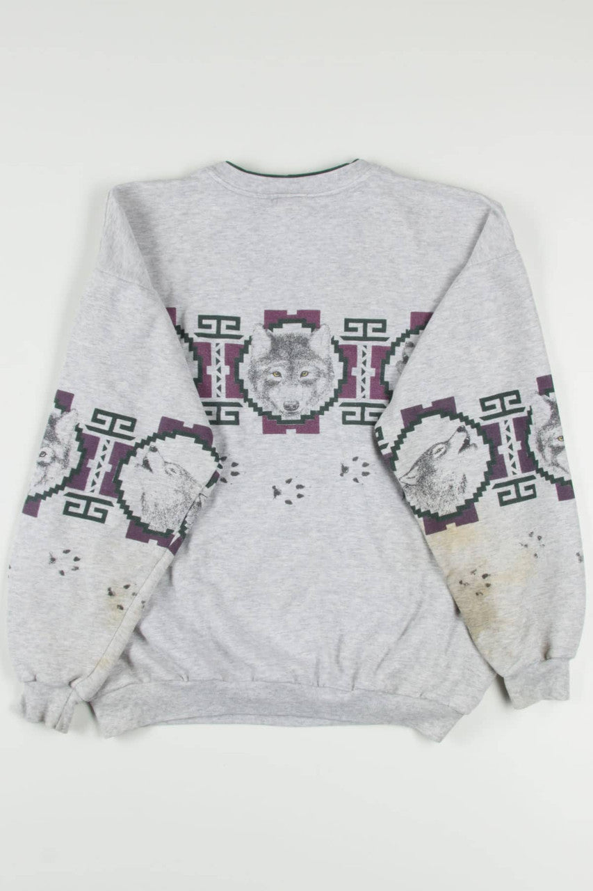 Discolored Minnesota Wolves Sweatshirt