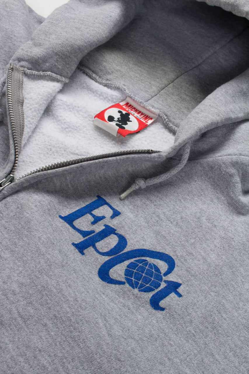 Epcot World Showcase Mickey Inc. Zip Up Hoodie