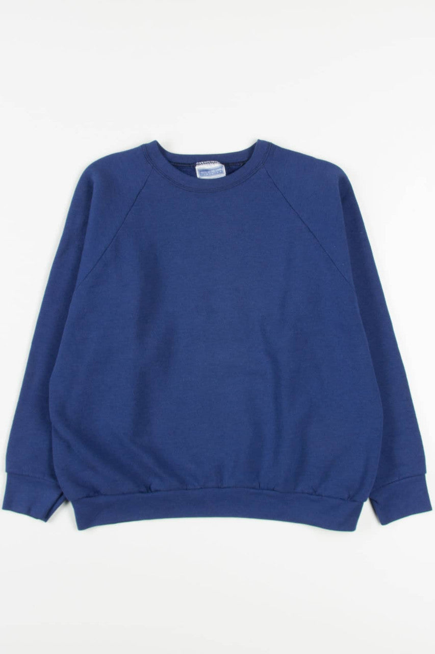 Blank Royal Blue Sweatshirt