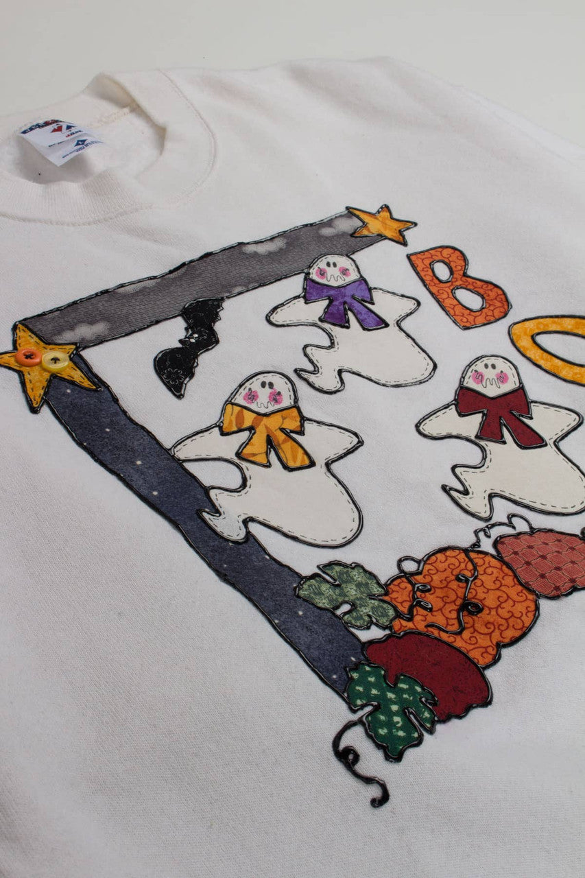 Vintage Ghosts Halloween Sweatshirt