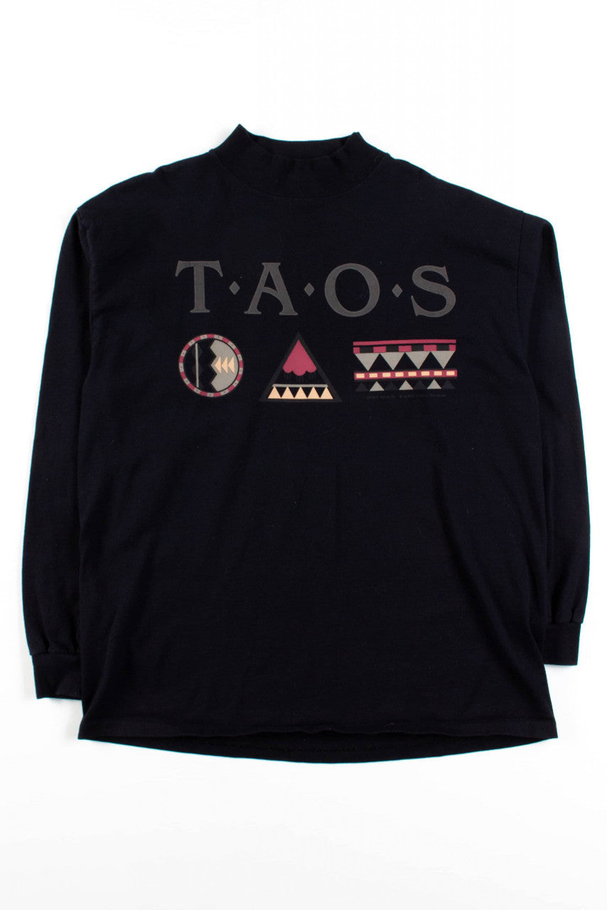 Vintage Taos New Mexico Lightweight Sweatshirt (1992)