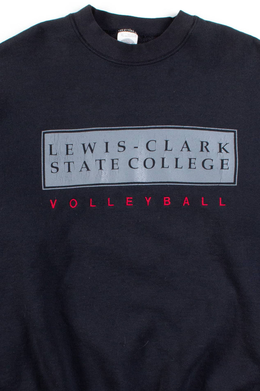 Lewis-Clark State College Volleyball Vintage Sweatshirt