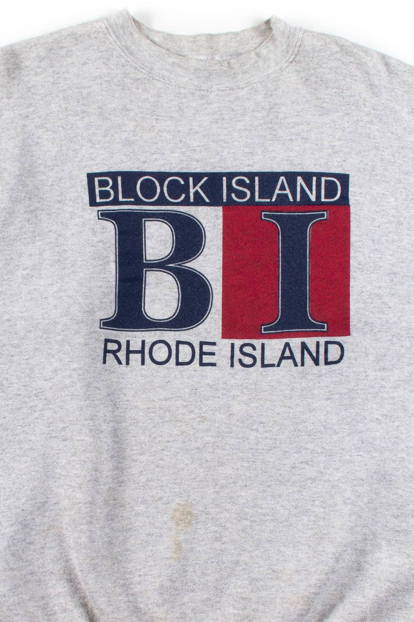 Block Island Rhode Island Vintage Sweatshirt