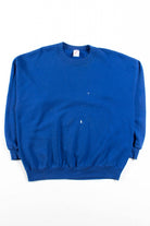 Blue Paint Spotted Oversized Vintage Sweatshirt