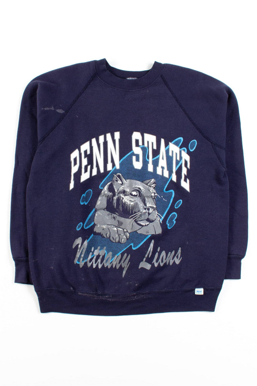 Vintage Stained Penn State Sweatshirt