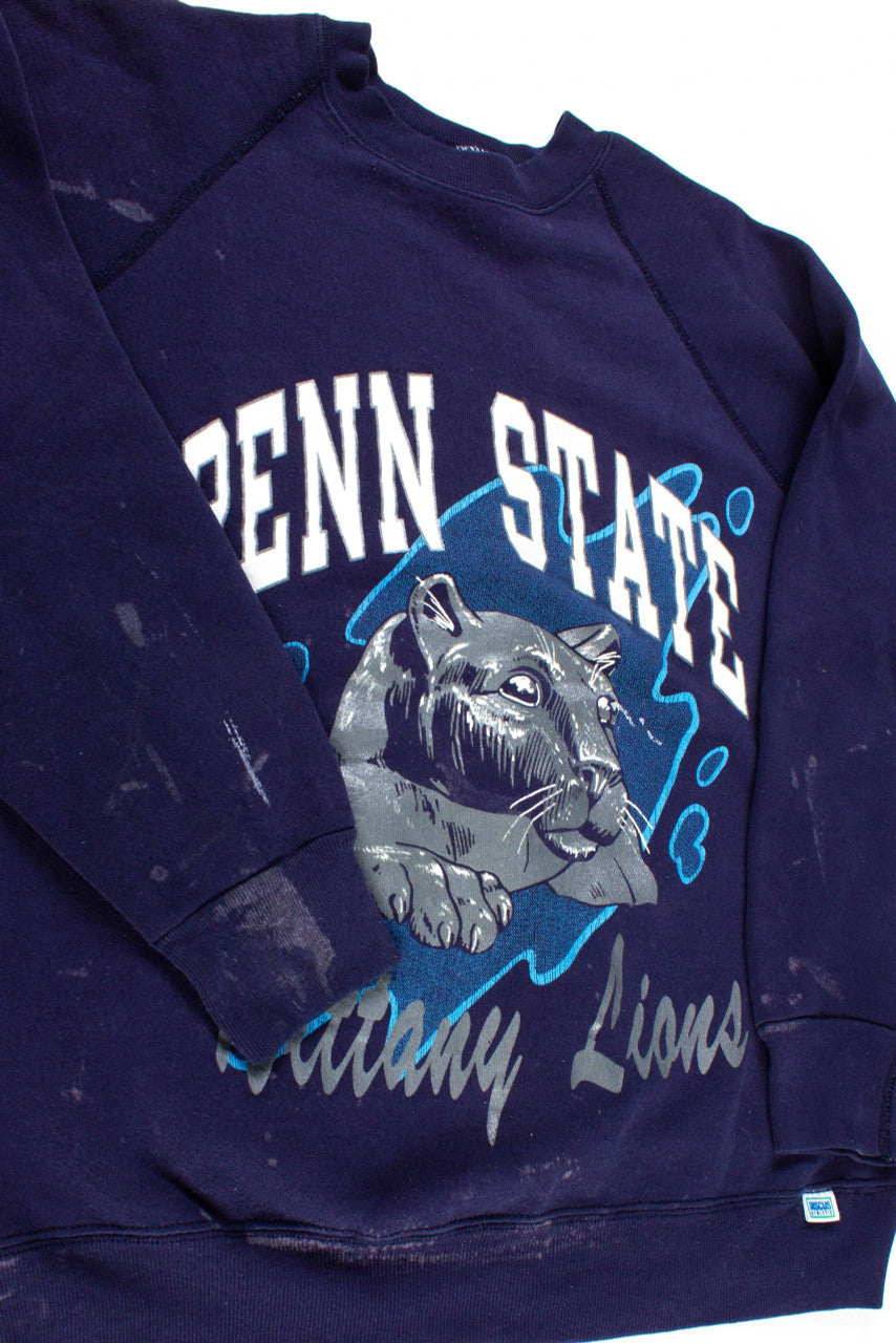 Vintage Stained Penn State Sweatshirt