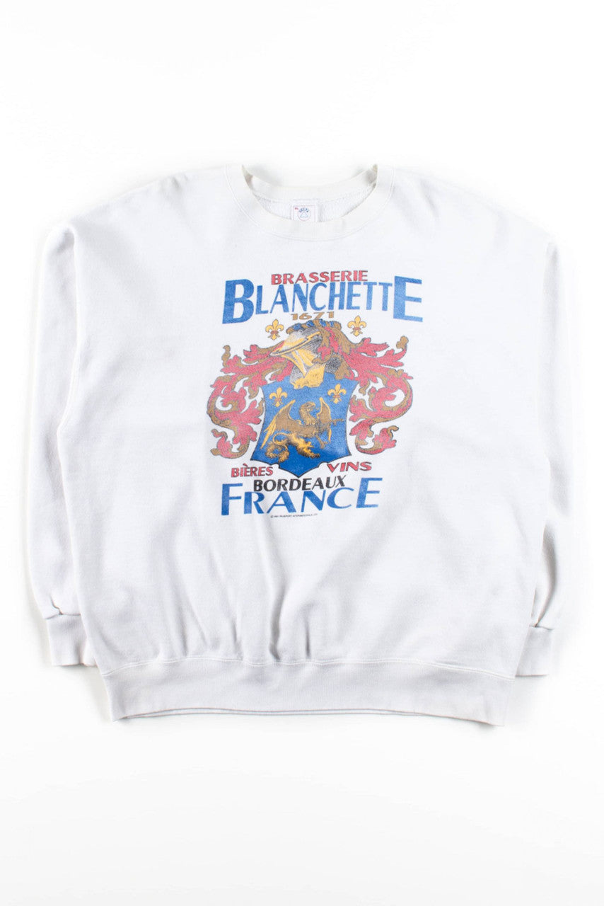 Vintage Brasserie Blanchette Sweatshirt