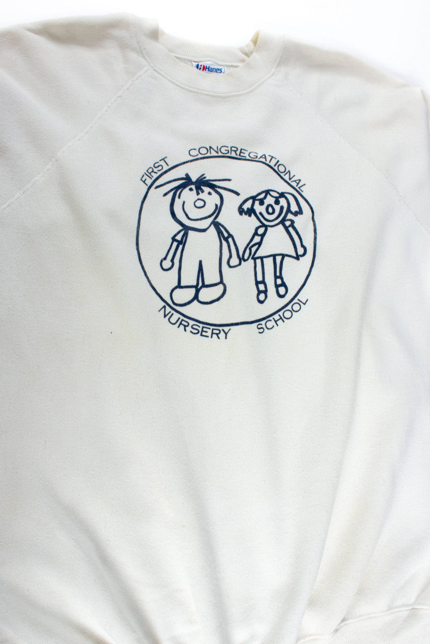 Vintage First Congregational Nursery School Sweatshirt