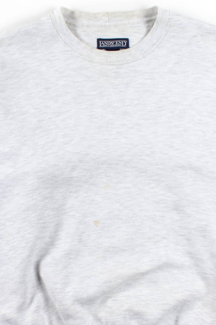 Vintage Grey Lands' End Sweatshirt