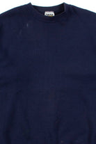 Vintage Plain Navy Sweatshirt