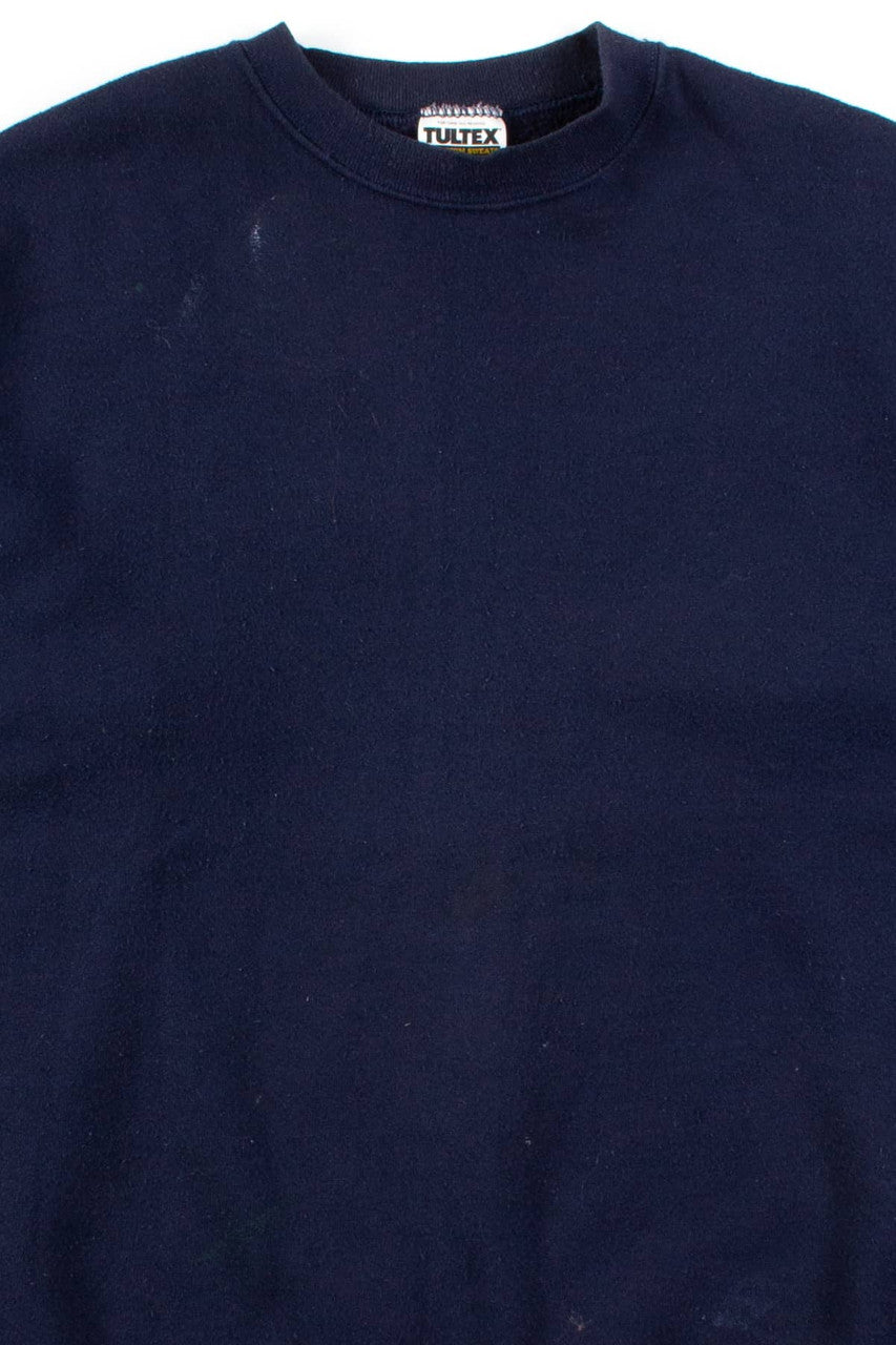 Vintage Plain Navy Sweatshirt
